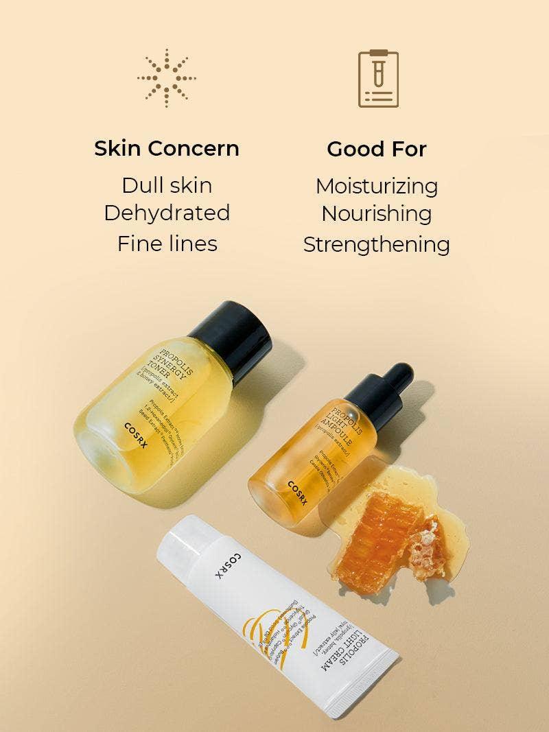 Honey Glow Propolis 3 Step Kit - Asian Skincare Toronto