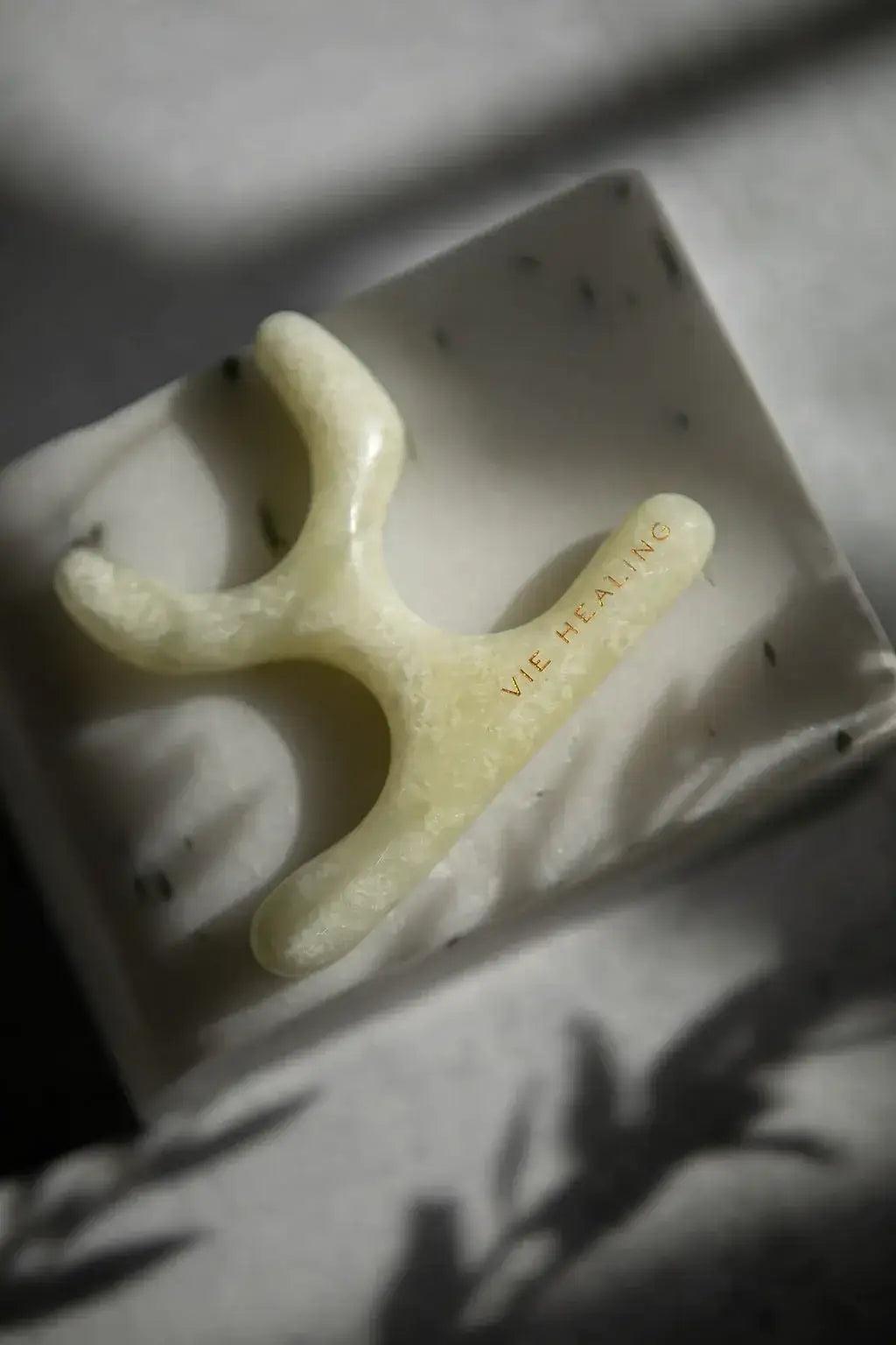 The U-Shape Jade Gua Sha - Asian Skincare Toronto