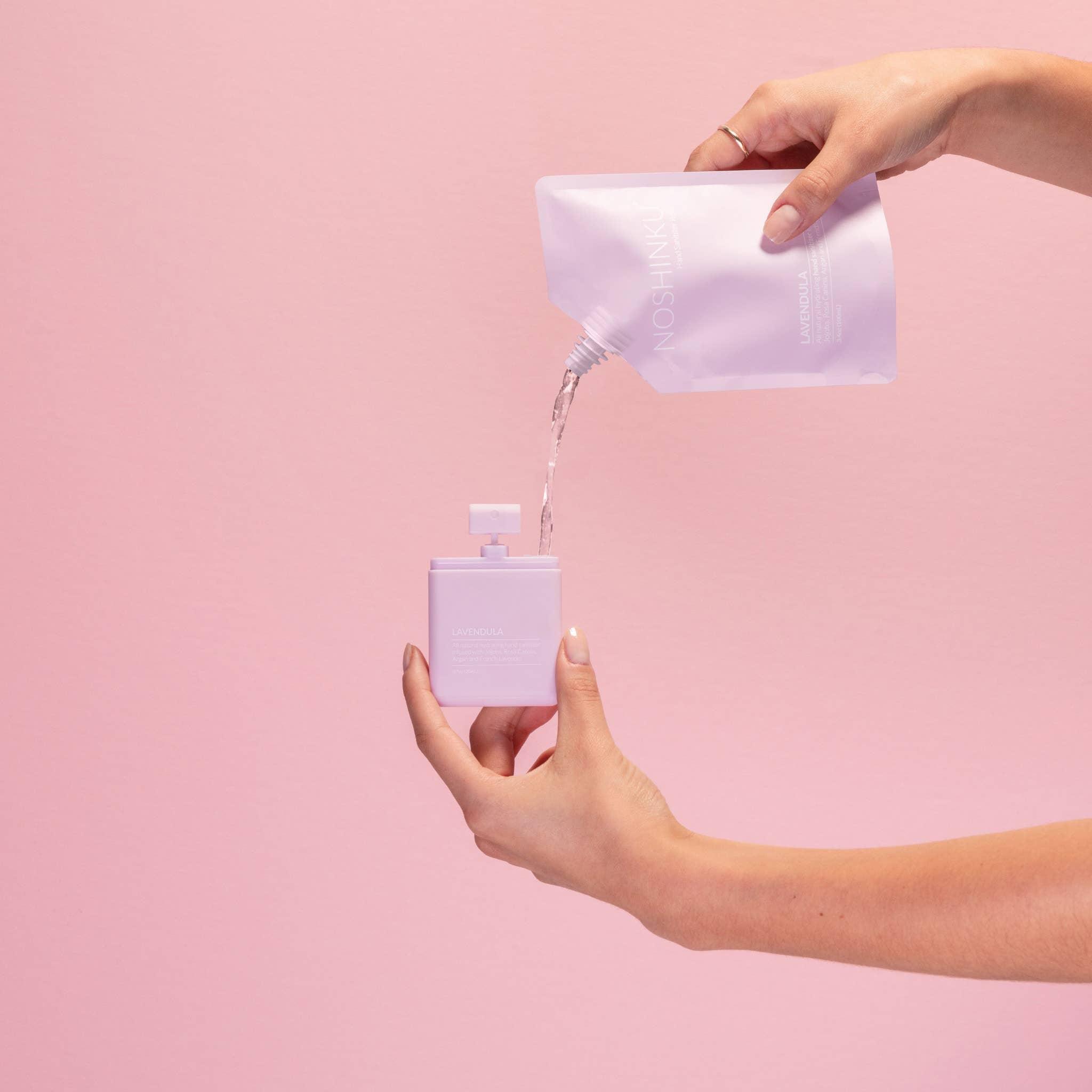 Lavendula Nourishing Hand Sanitizer Mini Refill Pouch - Asian Skincare Toronto