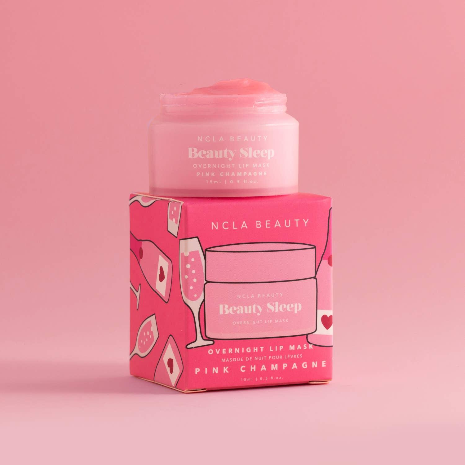 Beauty Sleep Overnight Lip Mask - Pink Champagne - Asian Skincare Toronto