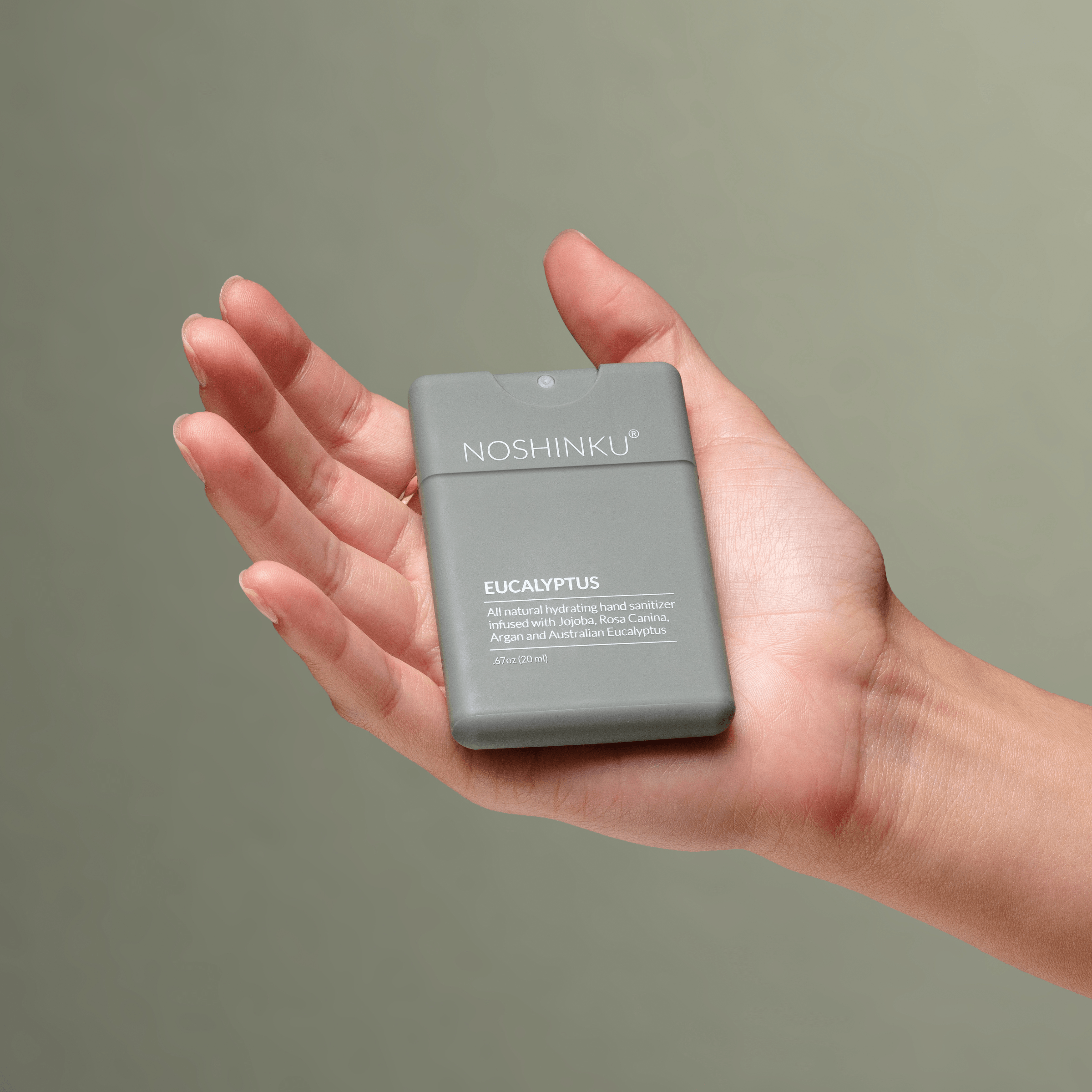Refillable Eucalyptus Moisturizing Pocket Hand Sanitizer - Asian Skincare Toronto