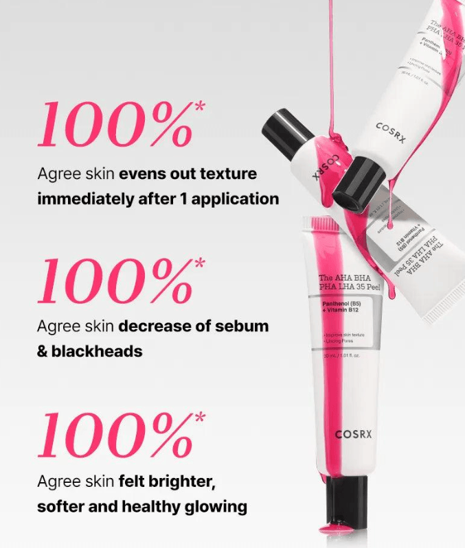 AHA BHA PHA LHA 35 Facial Smoothing Peel - Asian Skincare Toronto