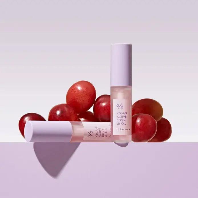 Vegan Active Berry Lip Oil - Asian Skincare Toronto