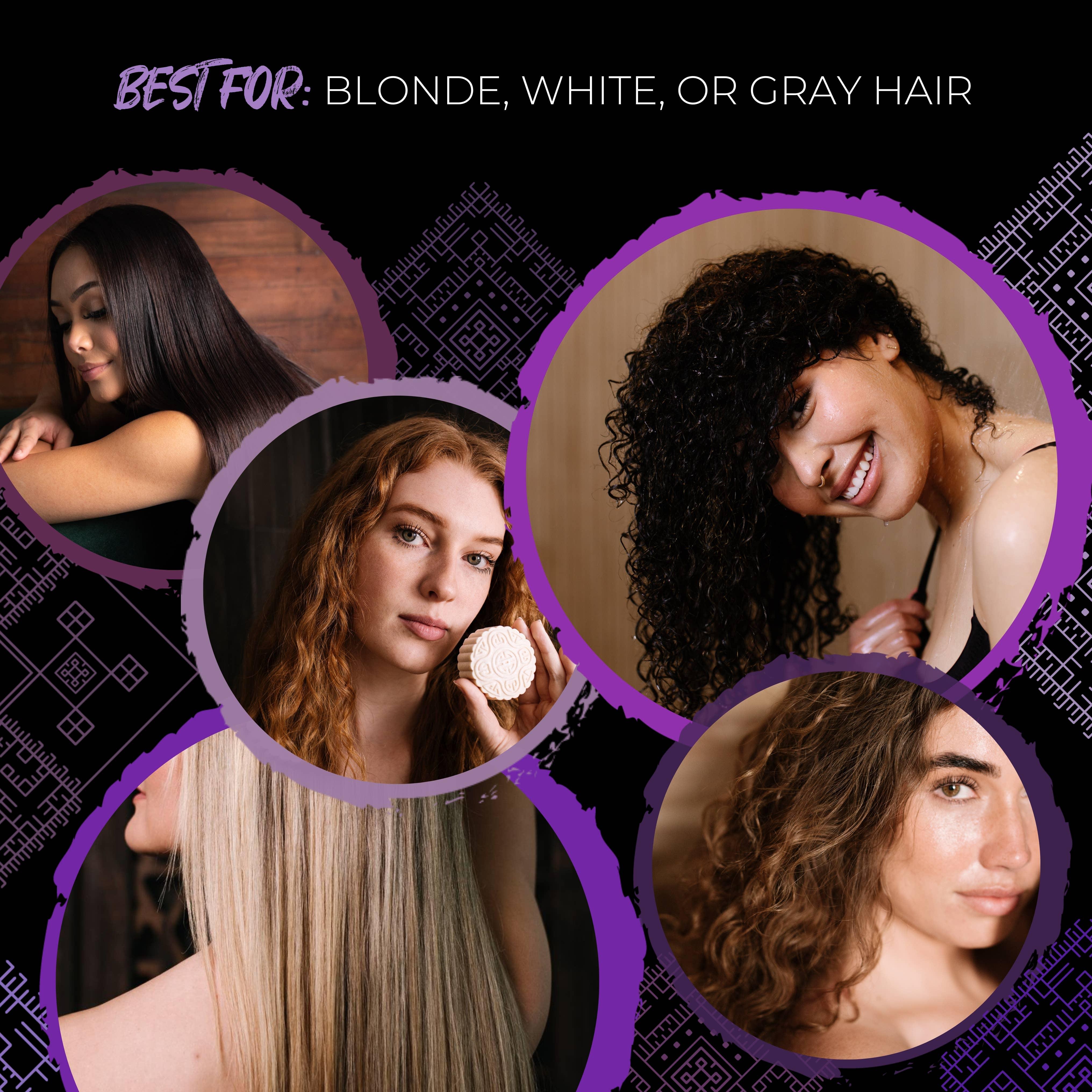 Rice Water Shampoo Bar | Purple Toning | All Hair - Asian Skincare Toronto