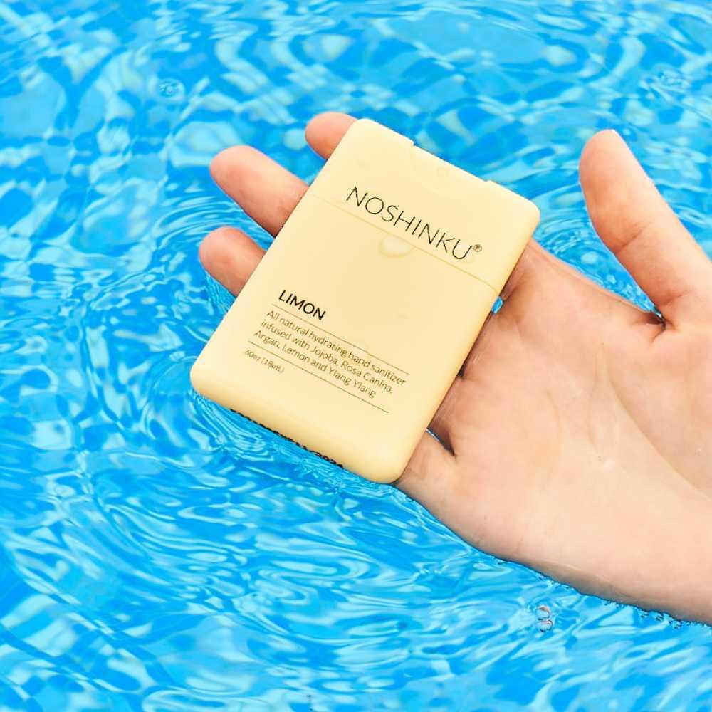 Refillable Lemon Ylang-Ylang Moisturizing Pocket Sanitizer - Asian Skincare Toronto