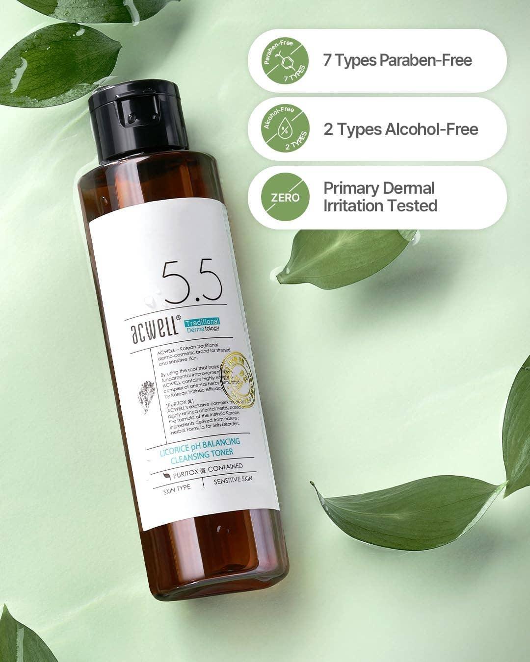 Licorice pH Balancing Cleansing Toner - Asian Skincare Toronto