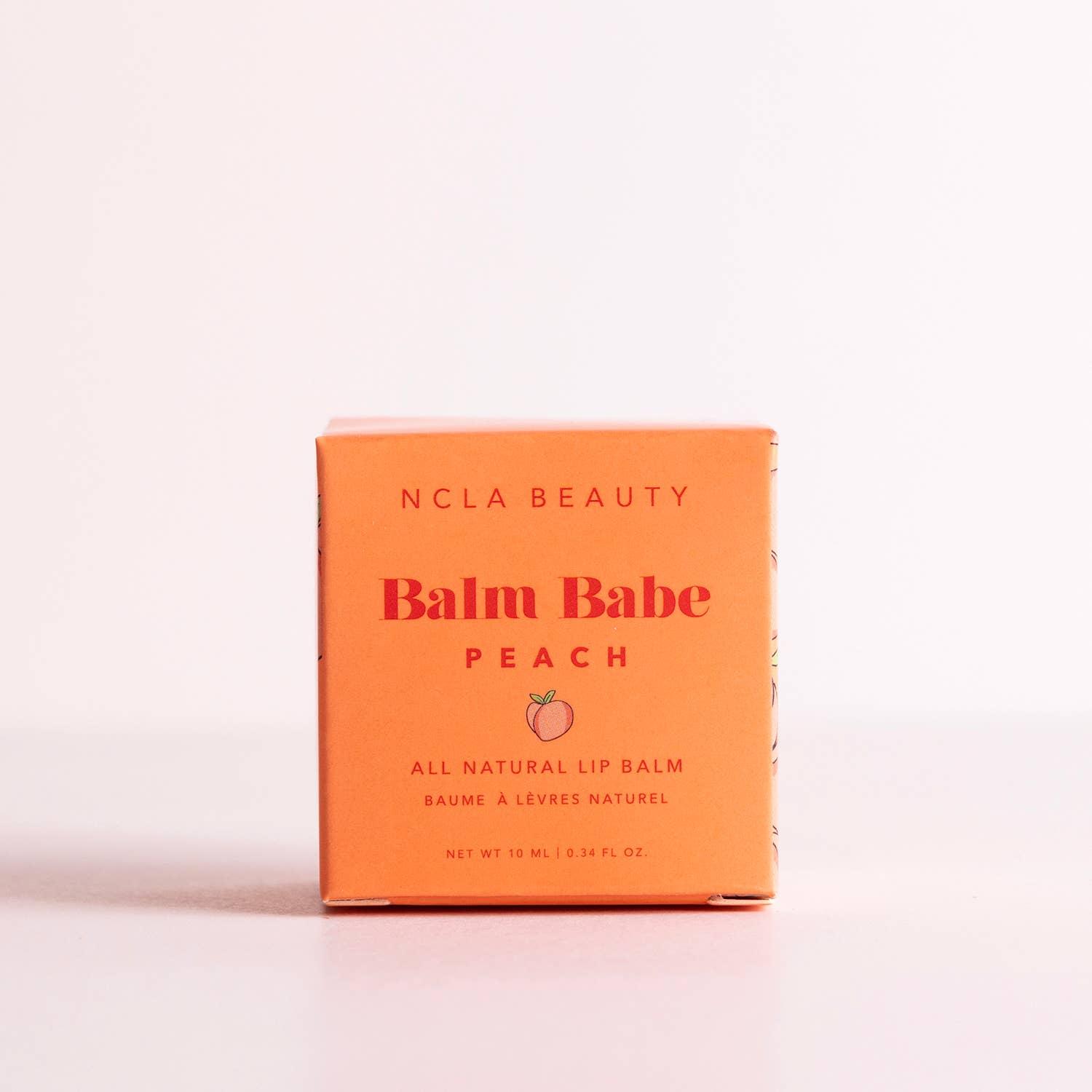 Balm Babe Peach Lip Balm - Asian Skincare Toronto