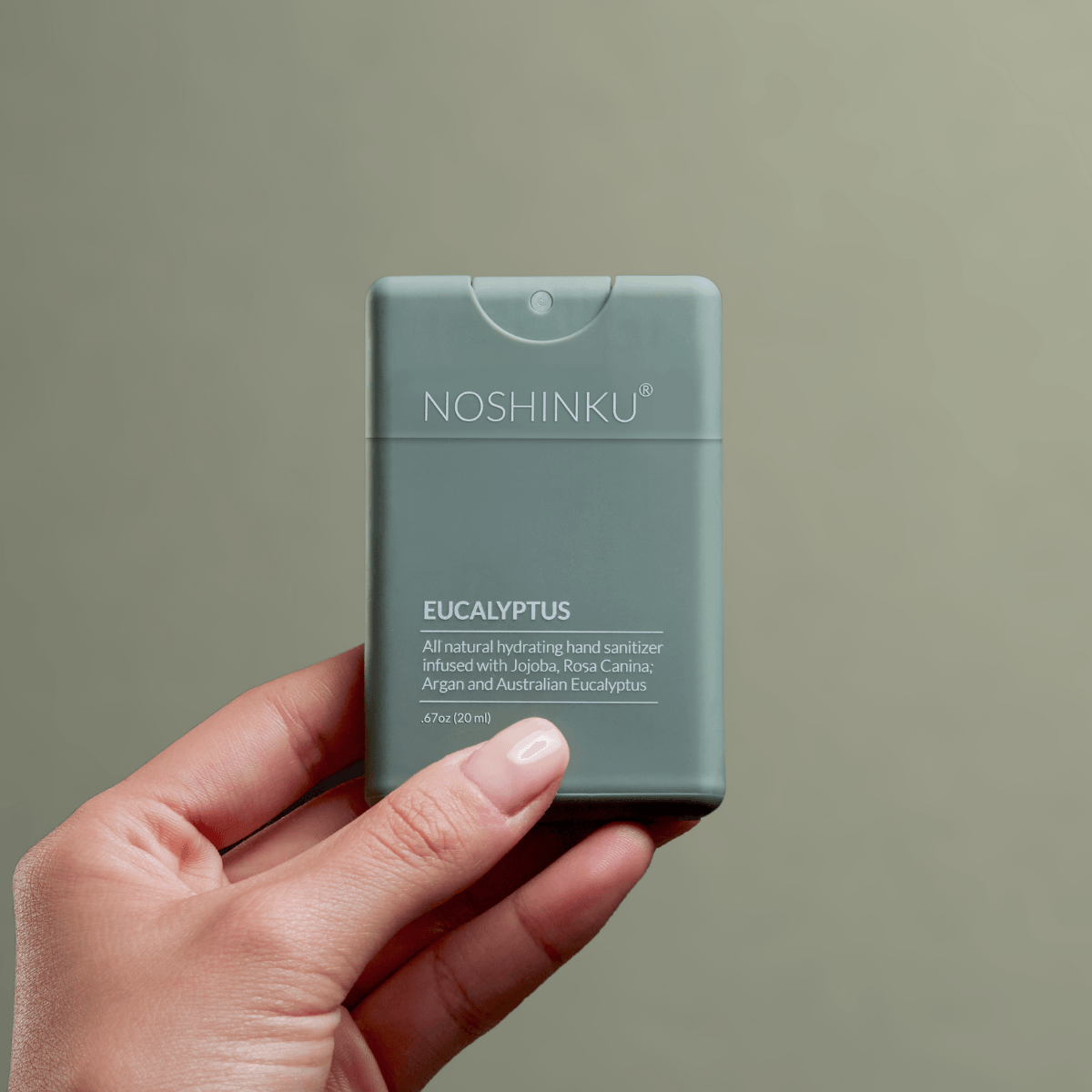 Refillable Eucalyptus Moisturizing Pocket Hand Sanitizer - Asian Skincare Toronto