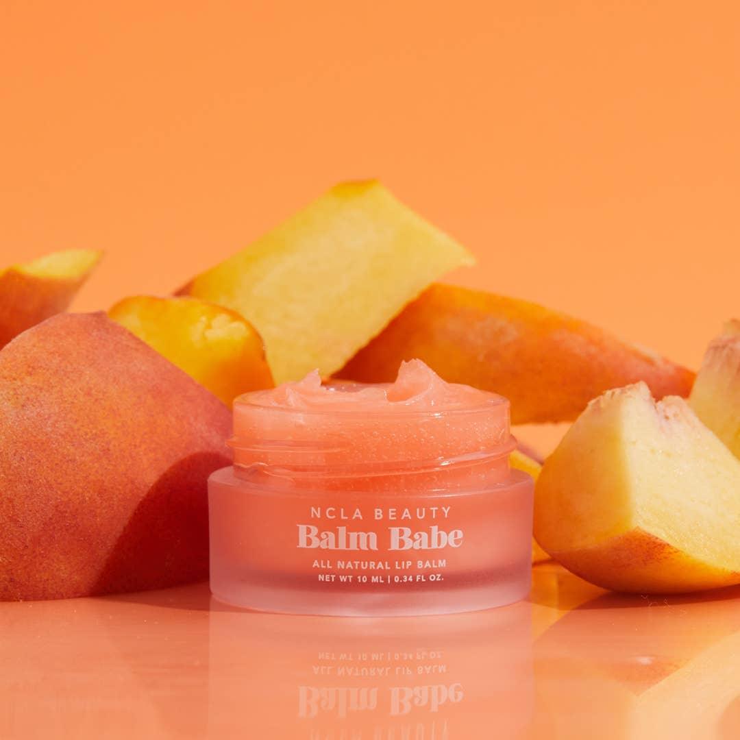 Balm Babe Peach Lip Balm - Asian Skincare Toronto