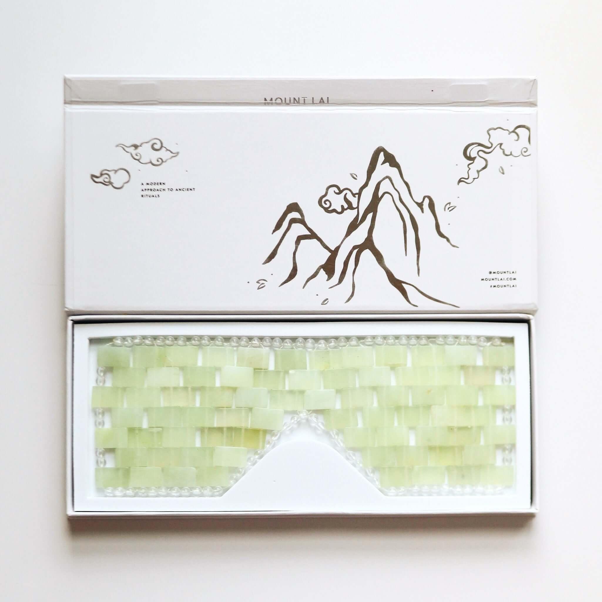 The Weighted Jade Eye Mask - Asian Skincare Toronto