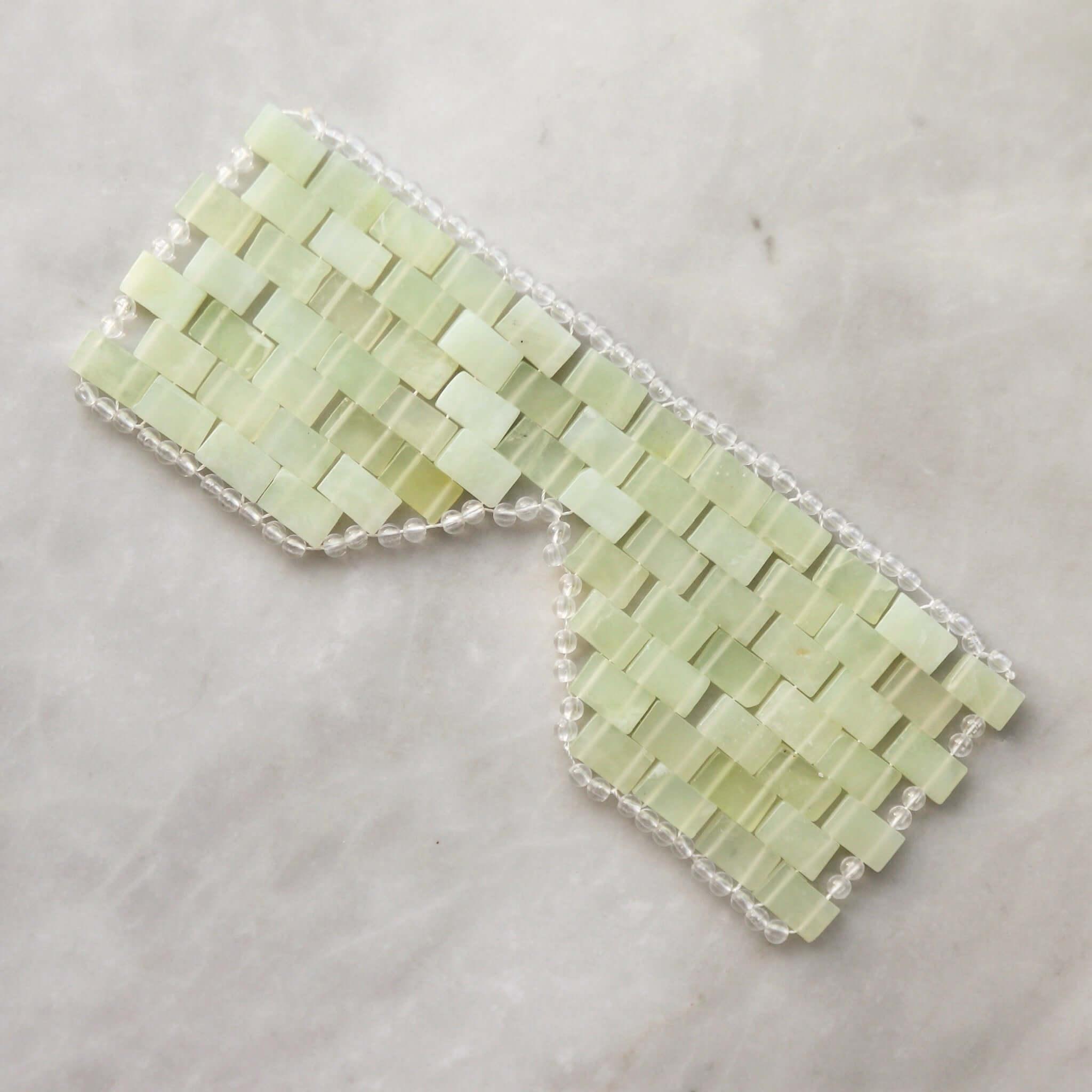 The Weighted Jade Eye Mask - Asian Skincare Toronto