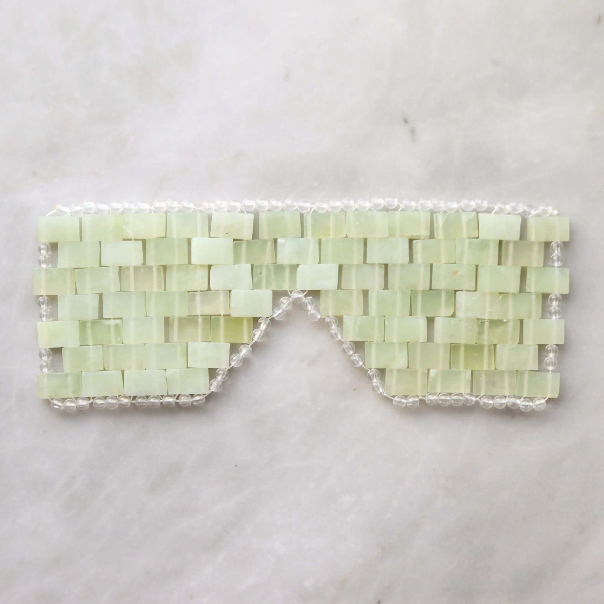 The Weighted Jade Eye Mask - Asian Skincare Toronto