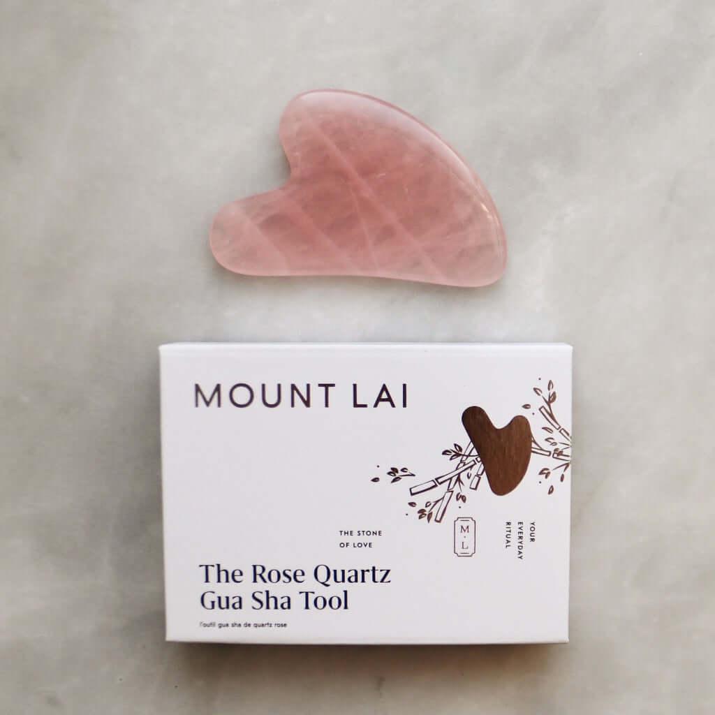 Rose Quartz Gua Sha - Asian Skincare Toronto