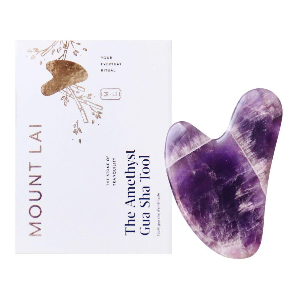 Amethyst Gua Sha Facial Lifting Tool - Asian Skincare Toronto