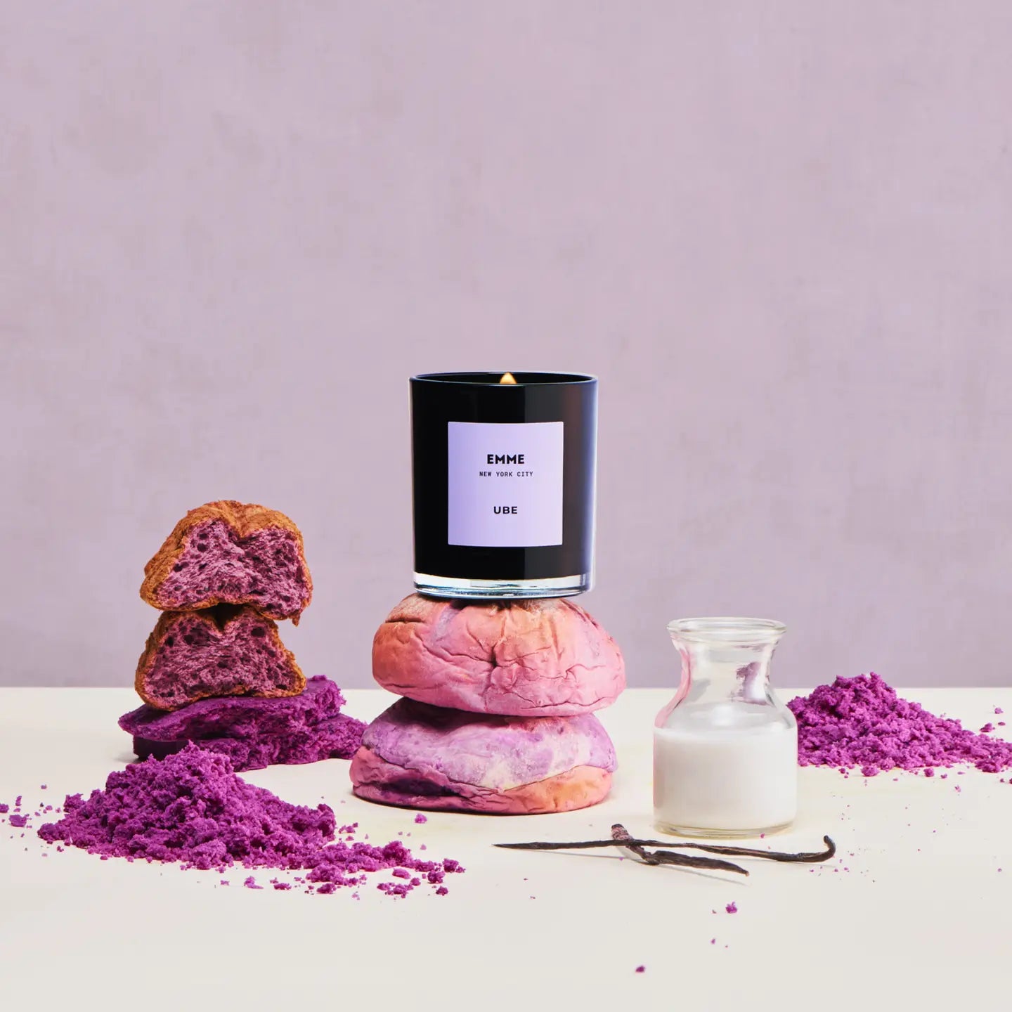 Ube Candle Jar