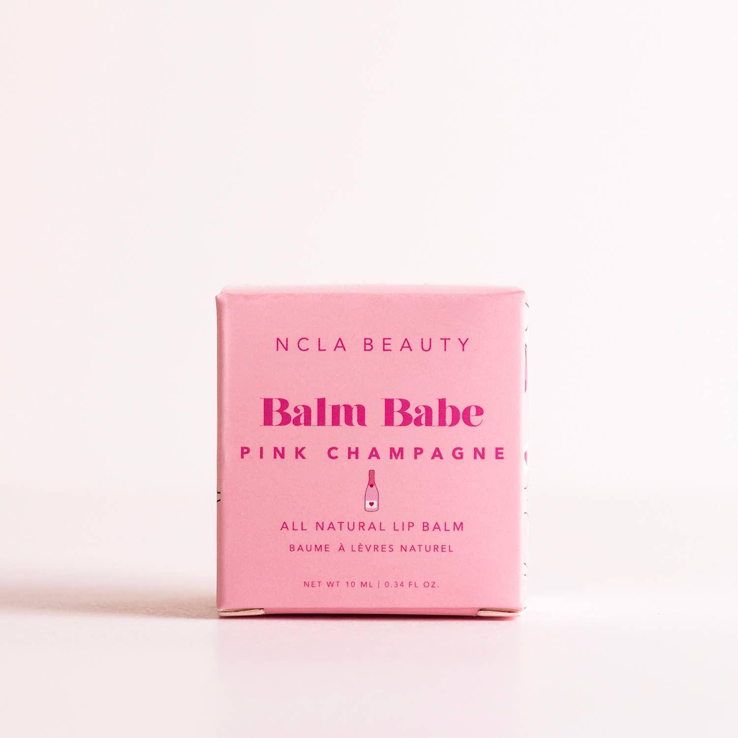 Balm Babe Pink Champagne Lip Balm - Asian Skincare Toronto