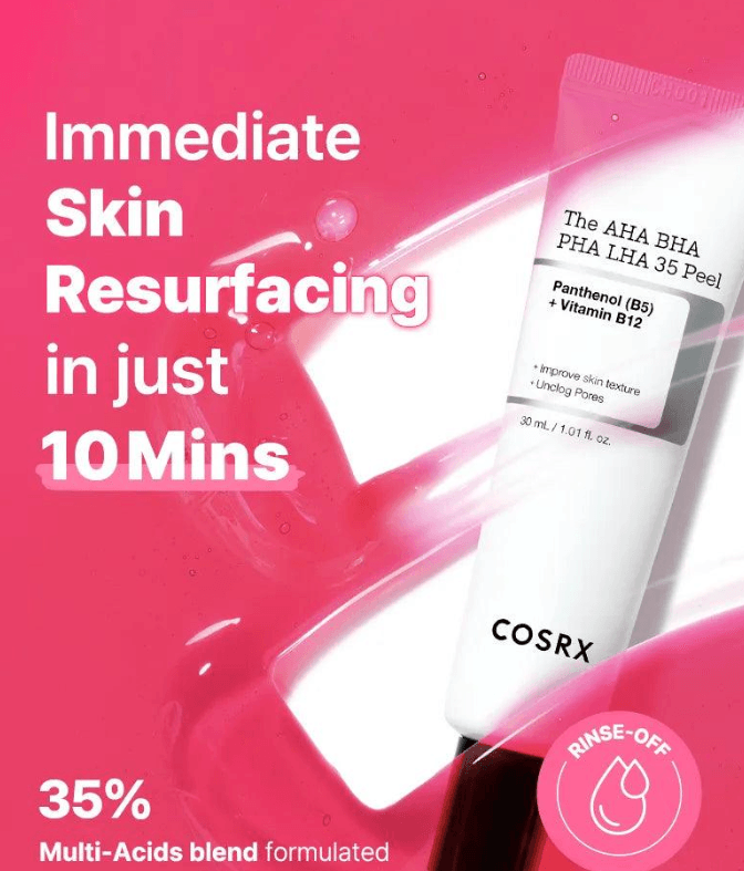 AHA BHA PHA LHA 35 Facial Smoothing Peel - Asian Skincare Toronto