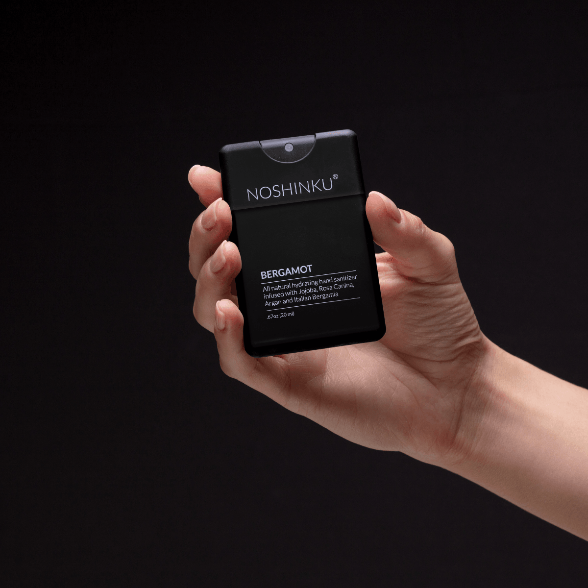 Refillable Bergamot Nourishing Pocket Hand Sanitizer - Asian Skincare Toronto