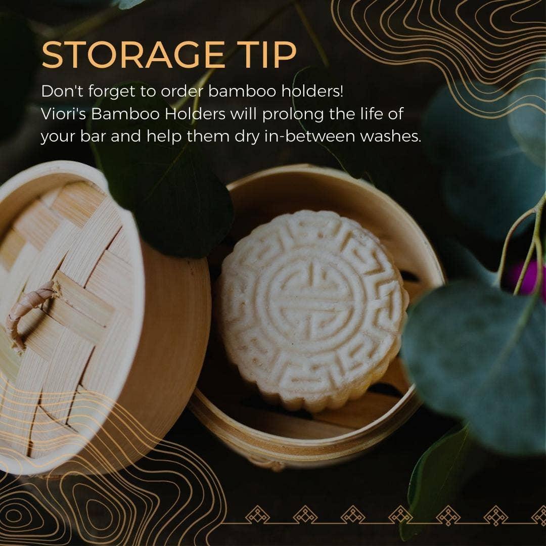 Bamboo Bar Holder | Shampoo & Conditioner Bars - Asian Skincare Toronto