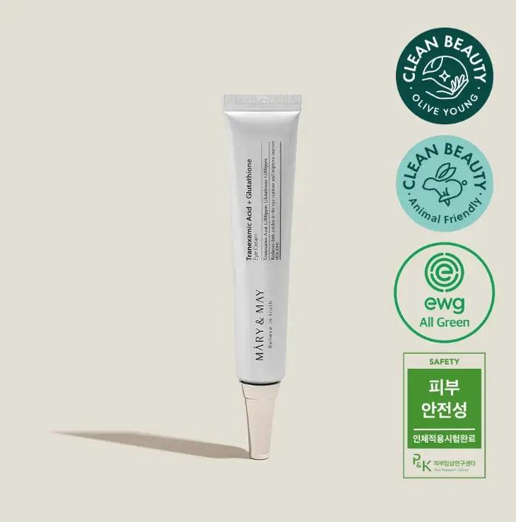 Tranexamic Acid + Glutathione Eye Cream (Mini) - Asian Skincare Toronto