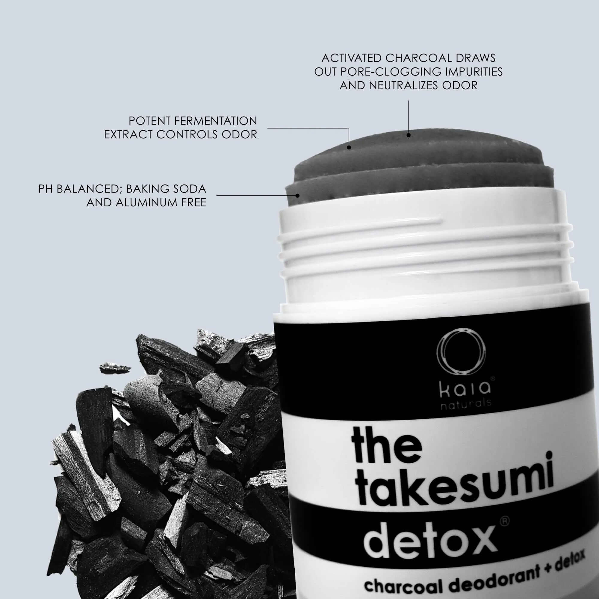 The Takesumi Charcoal Detox Deodorant