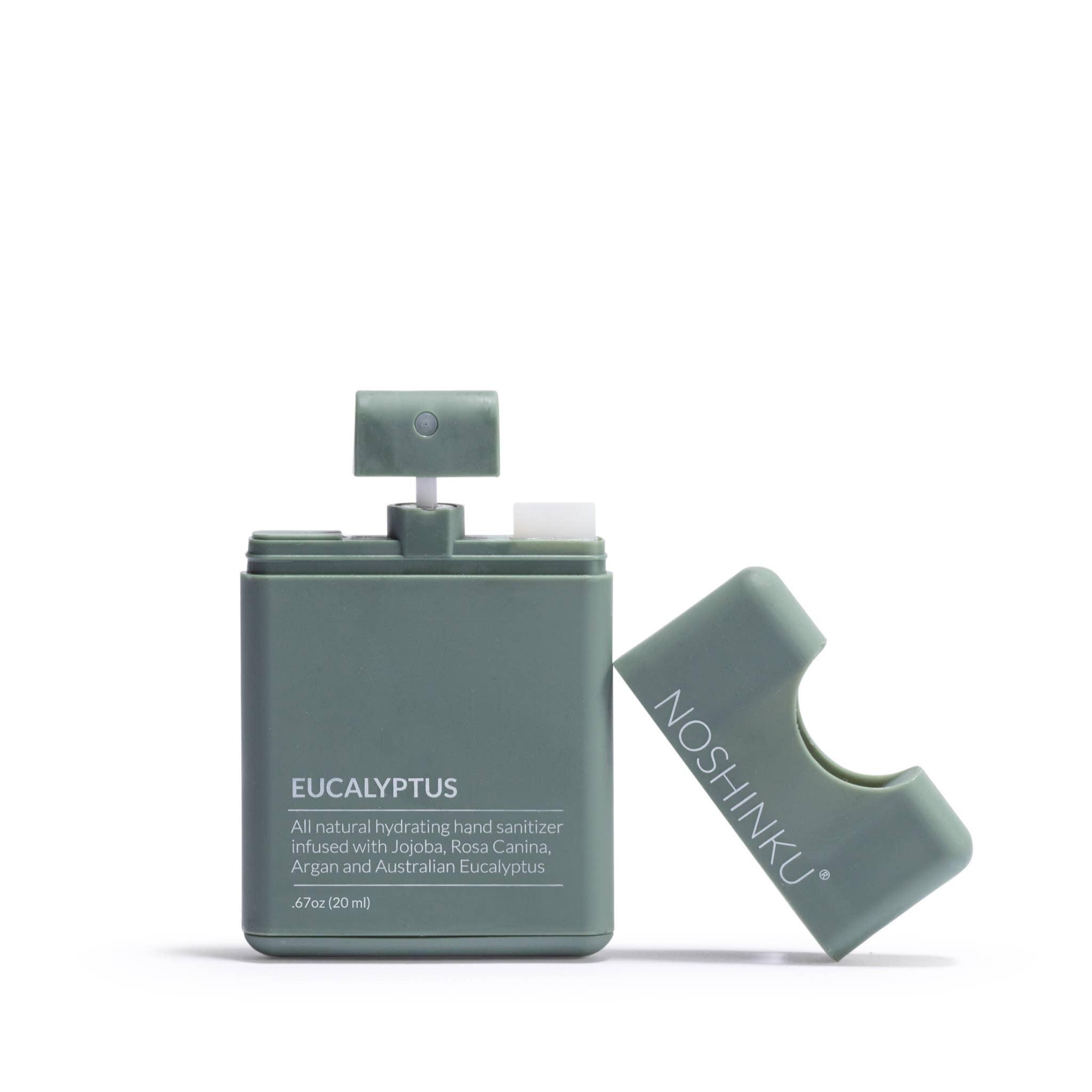 Refillable Eucalyptus Moisturizing Pocket Hand Sanitizer - Asian Skincare Toronto