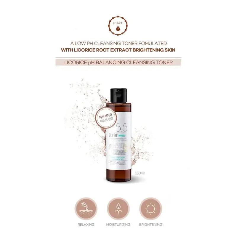 Licorice pH Balancing Cleansing Toner - Asian Skincare Toronto 