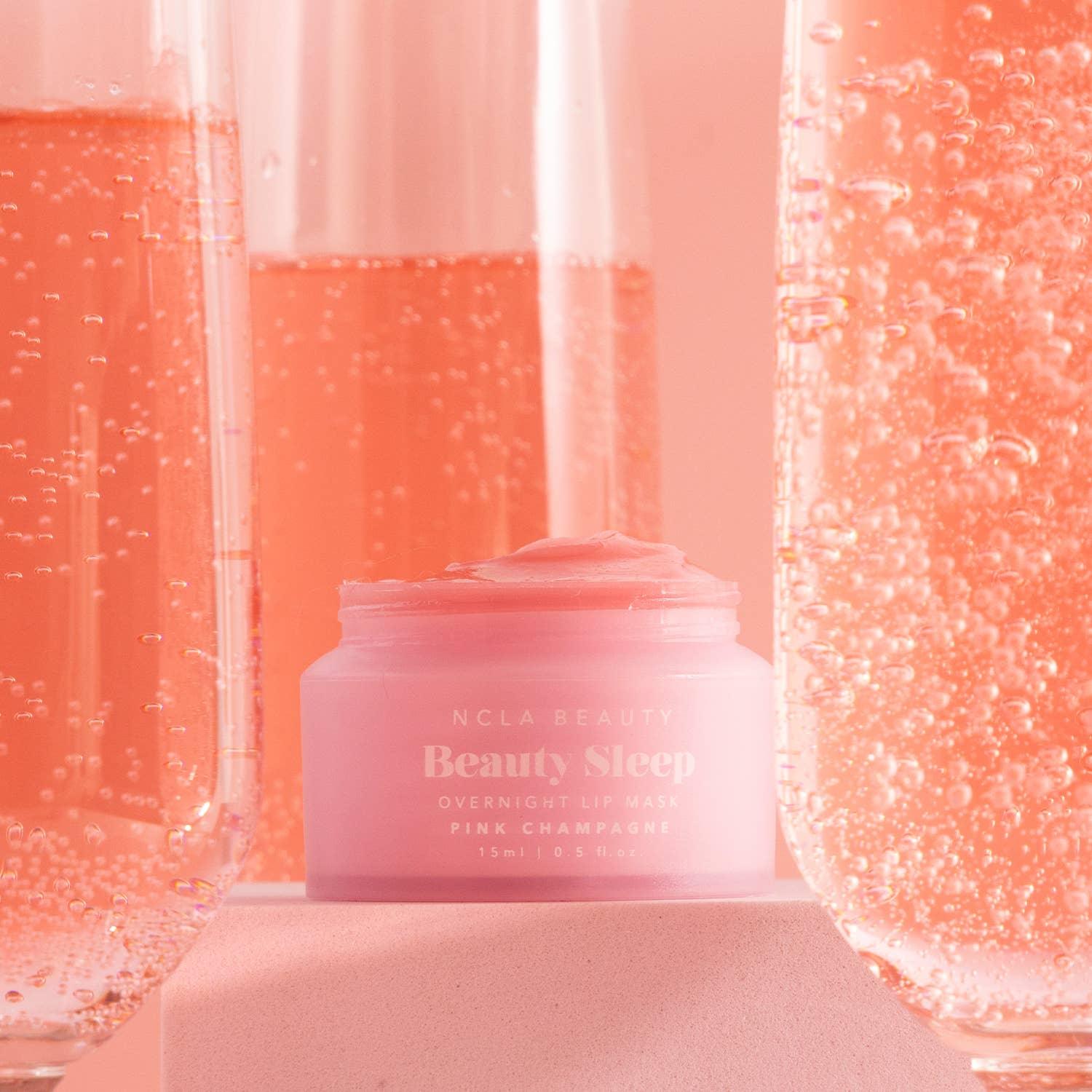 Beauty Sleep Overnight Lip Mask - Pink Champagne - Asian Skincare Toronto 