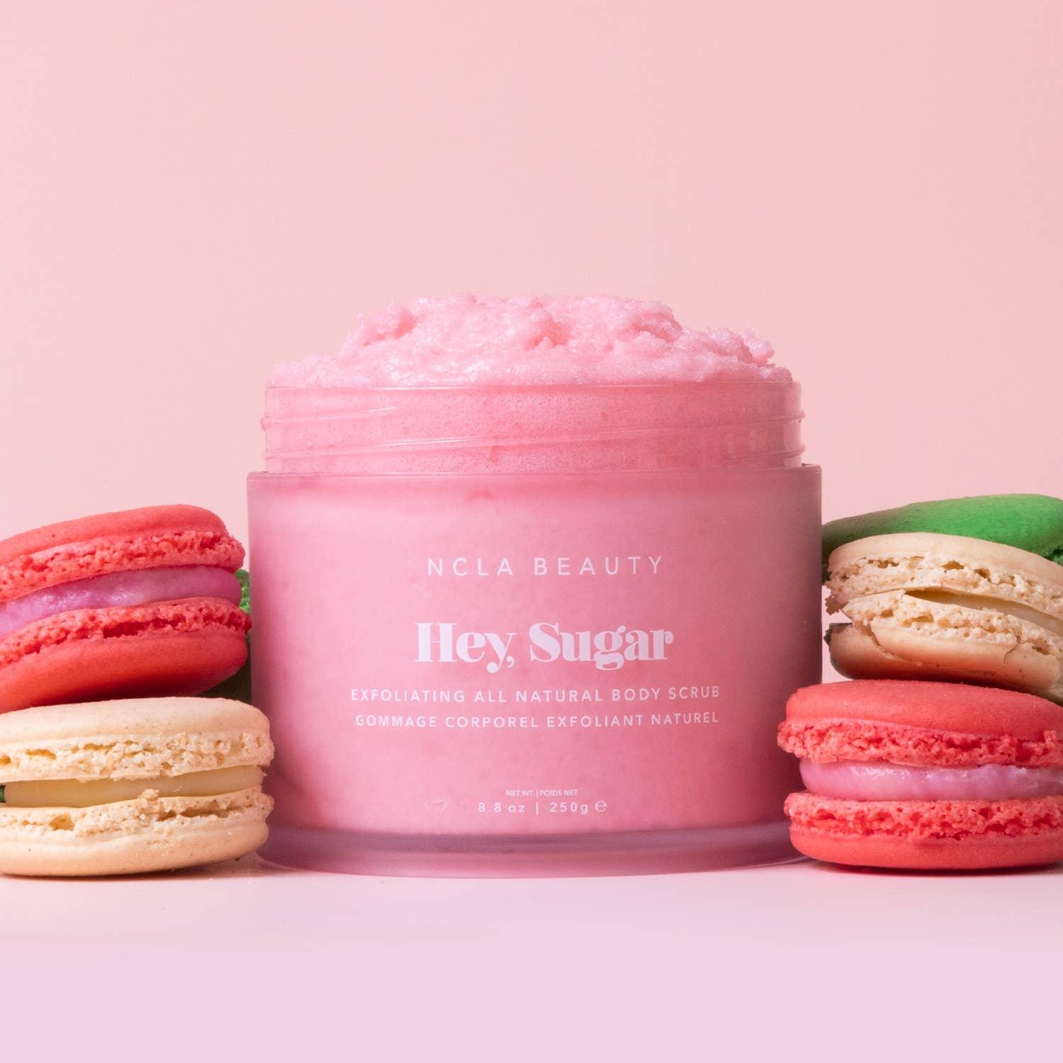 Hey, Sugar All Natural Macaron Body Scrub - Asian Skincare Toronto 