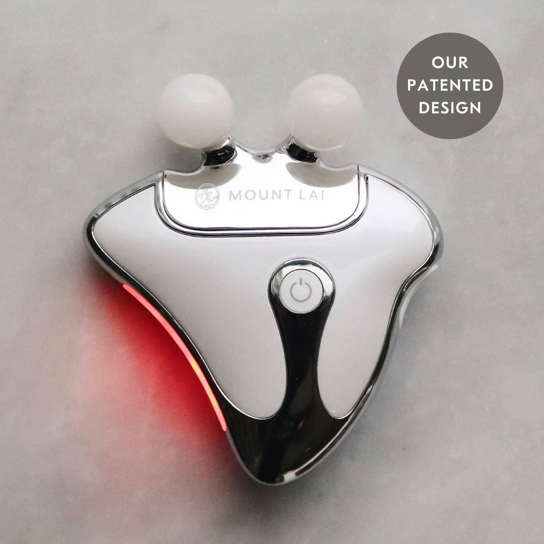 The Vitality Qi LED Gua Sha Device with Protective Pouch (LIMITED STOCK!) - Asian Skincare Toronto 