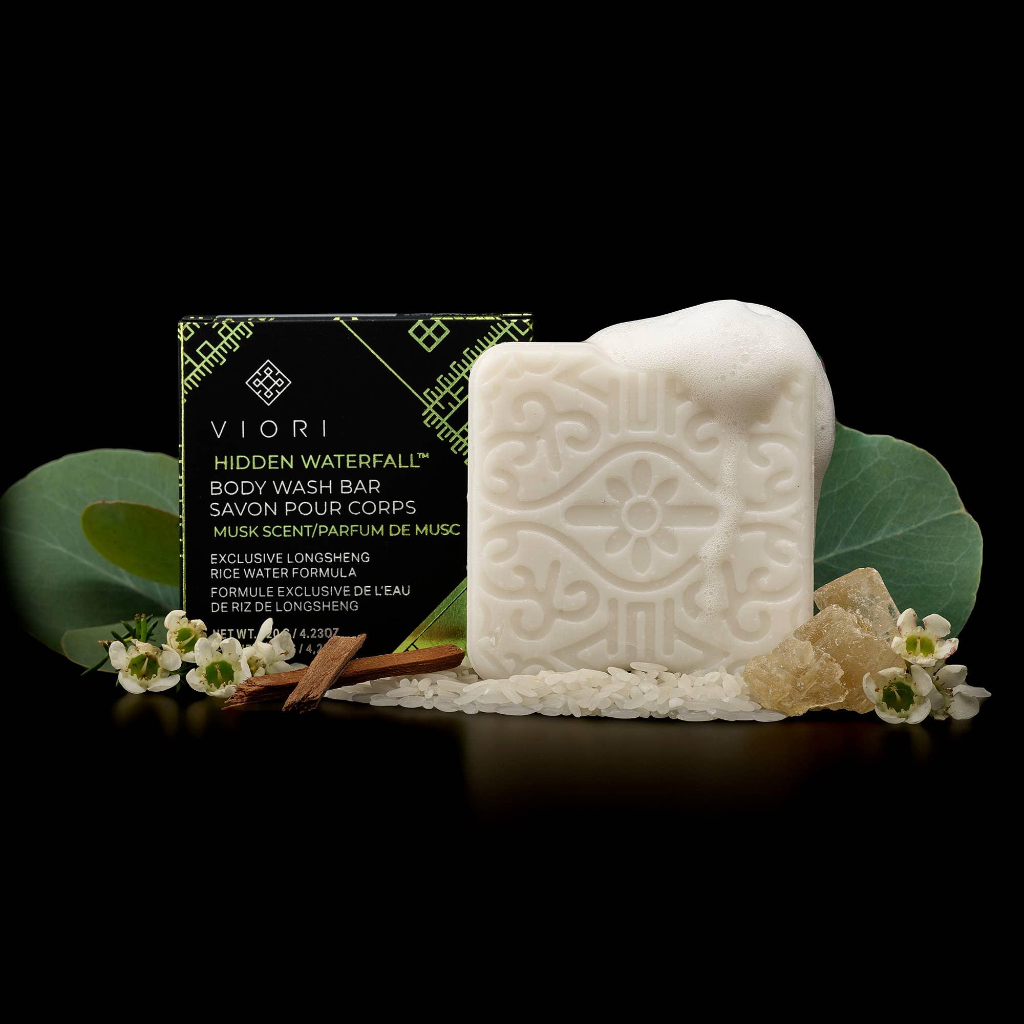 Body Wash Soap Bar Hidden Waterfall™ Sweet Musk Scent *Extra - Asian Skincare Toronto 