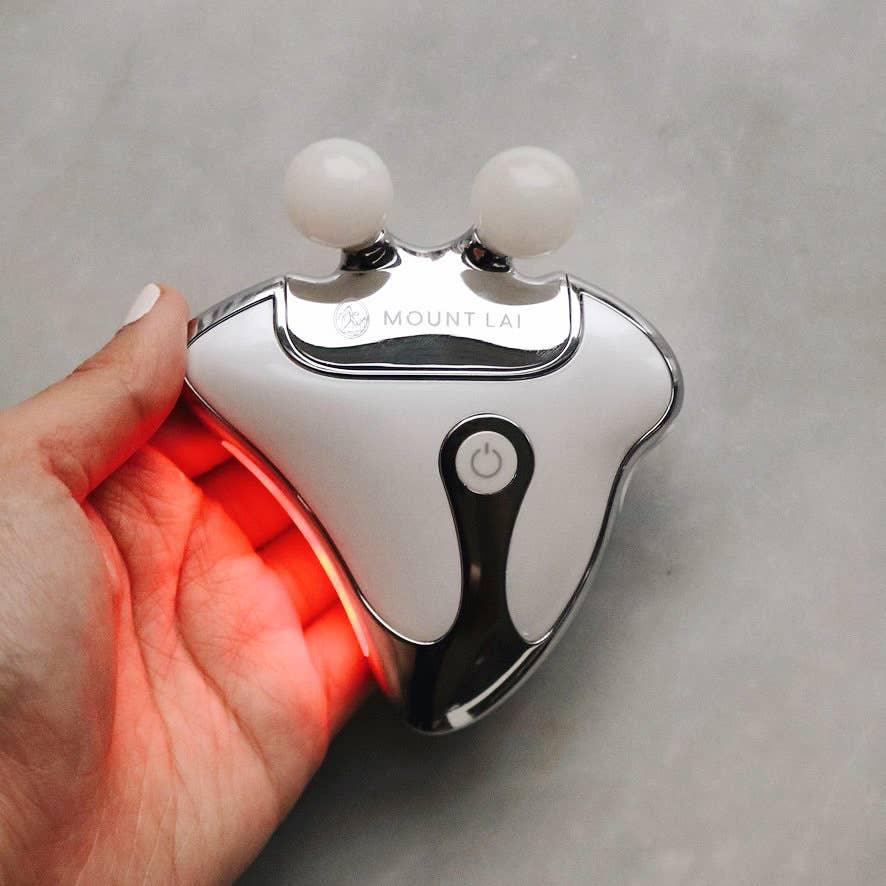 The Vitality Qi LED Gua Sha Device with Protective Pouch (LIMITED STOCK!) - Asian Skincare Toronto 