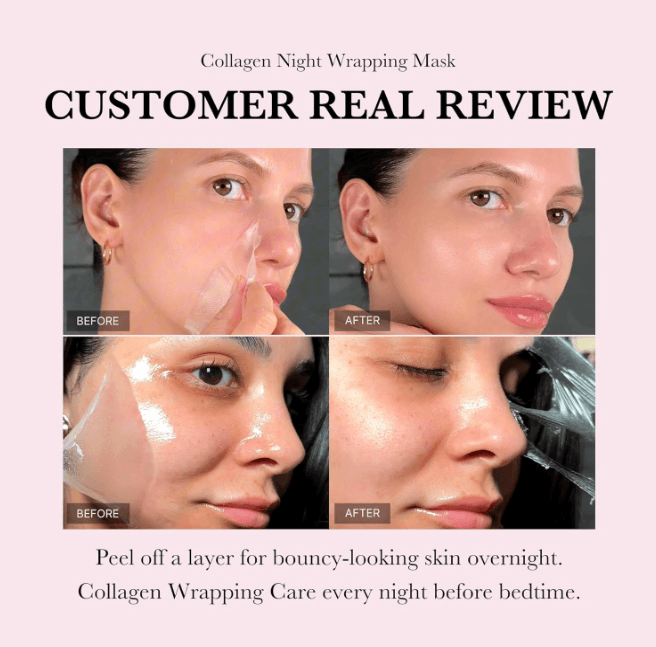 Collagen Night Wrapping Mask - Asian Skincare Toronto 