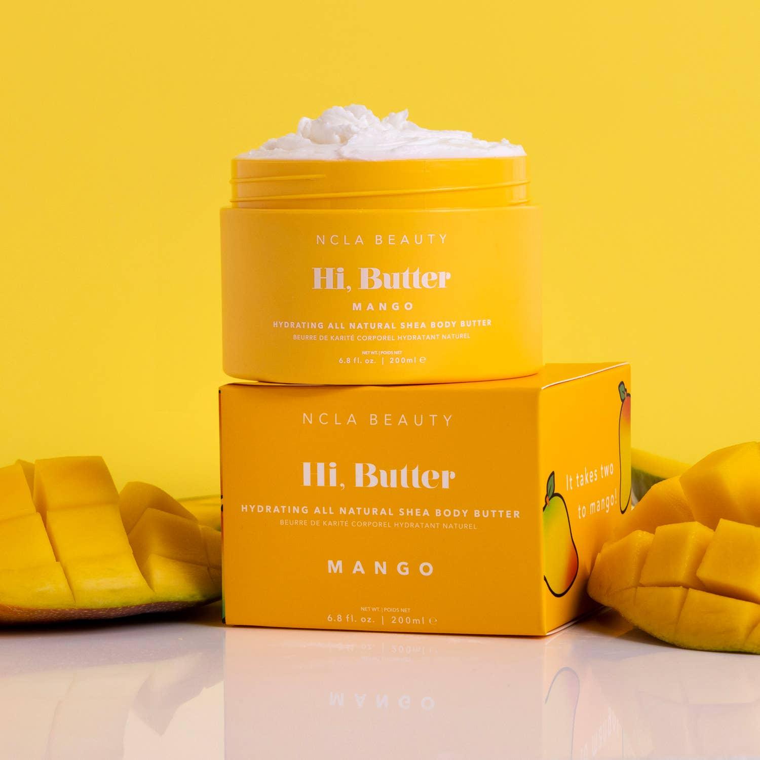 Hi, Butter All Natural Mango Shea Body Butter - Asian Skincare Toronto 