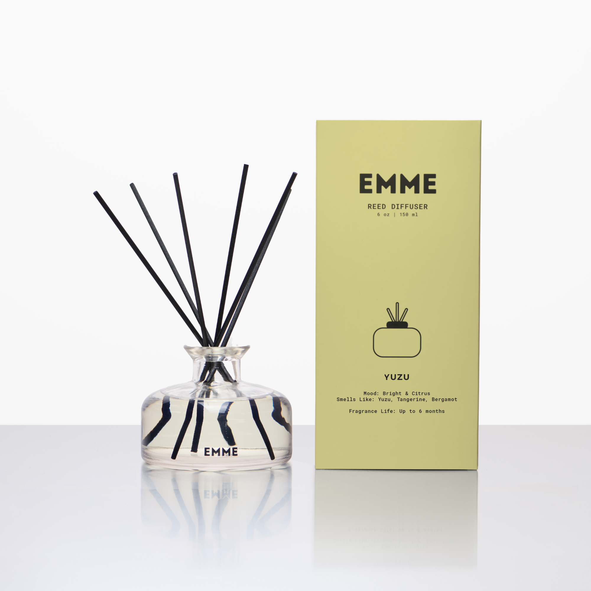 Yuzu - Reed Diffuser, 6 oz