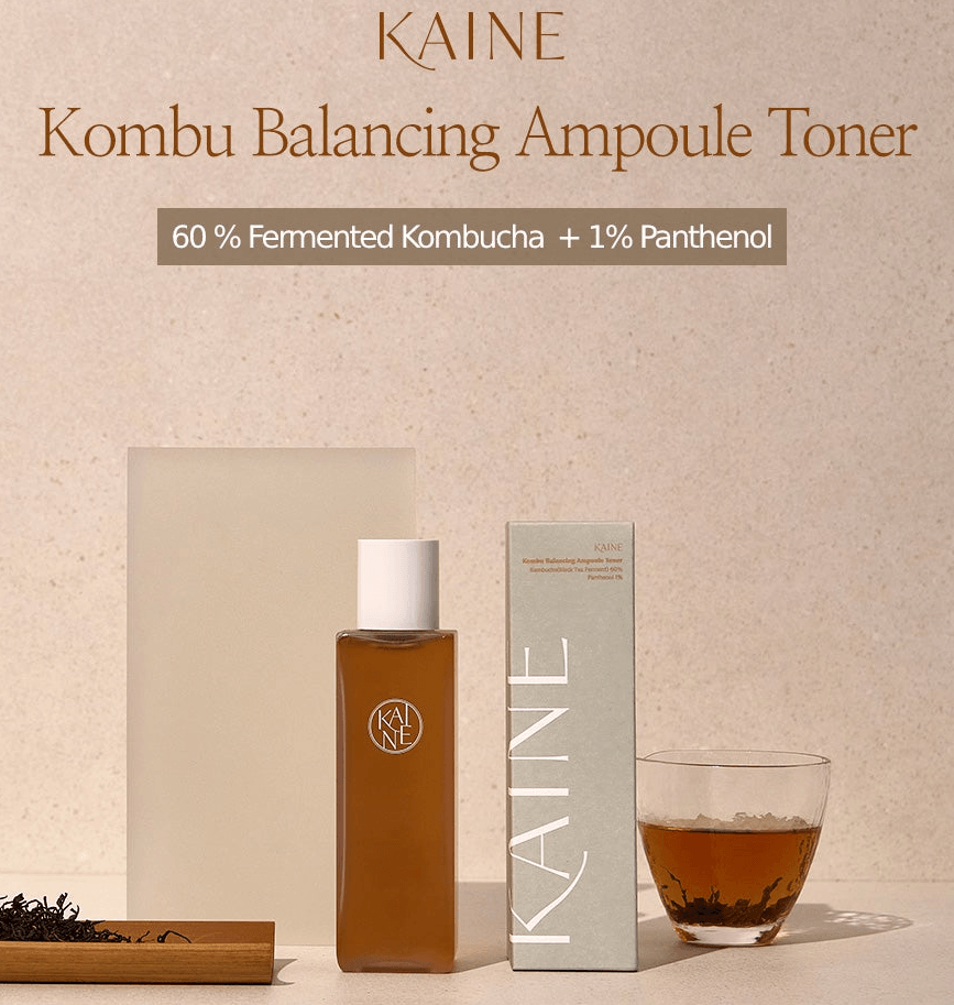 Kombu Balancing Ampoule Toner Kombucha Panthenol - Asian Skincare Toronto 