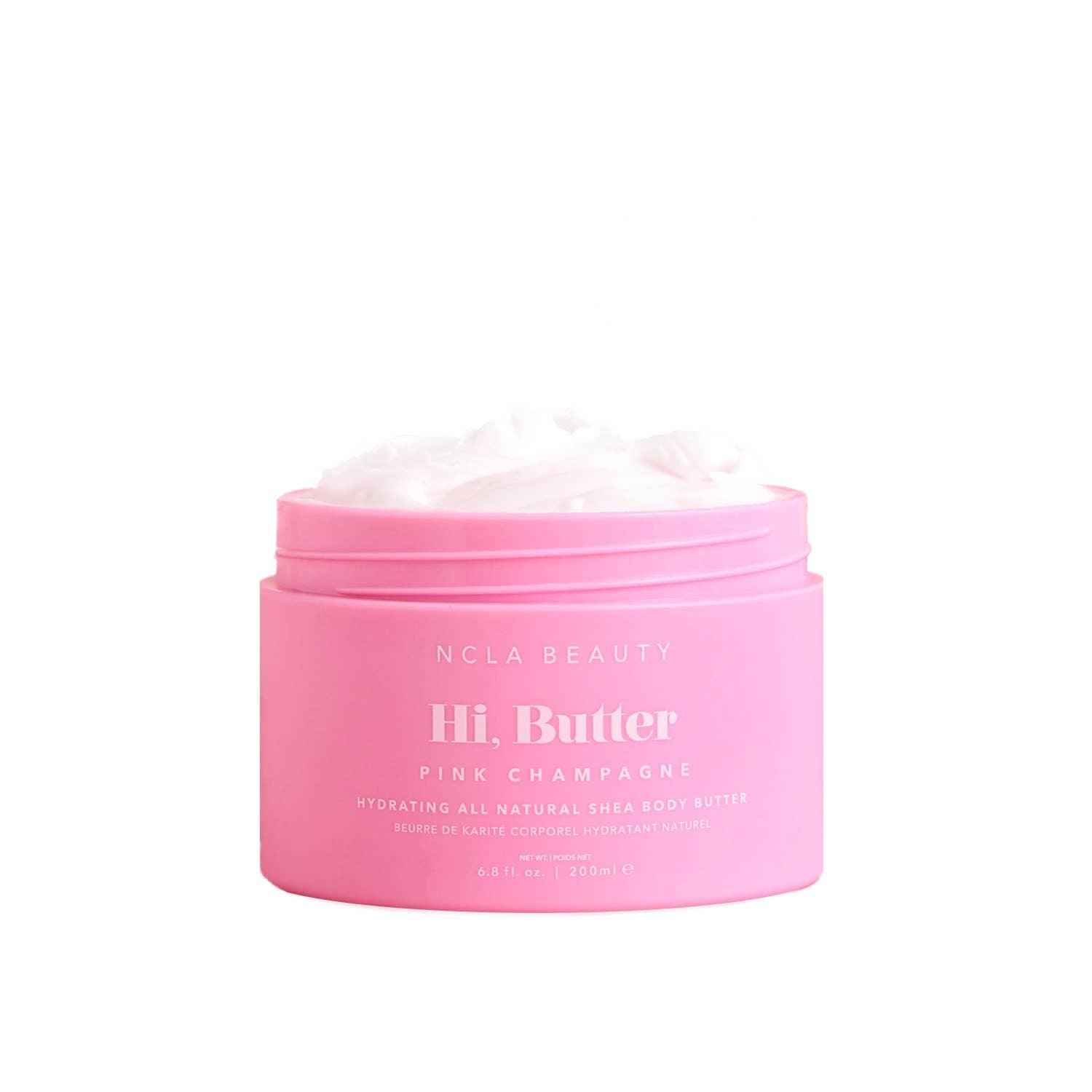 Hi, Butter All Natural Shea Body Butter - Pink Champagne - Asian Skincare Toronto 