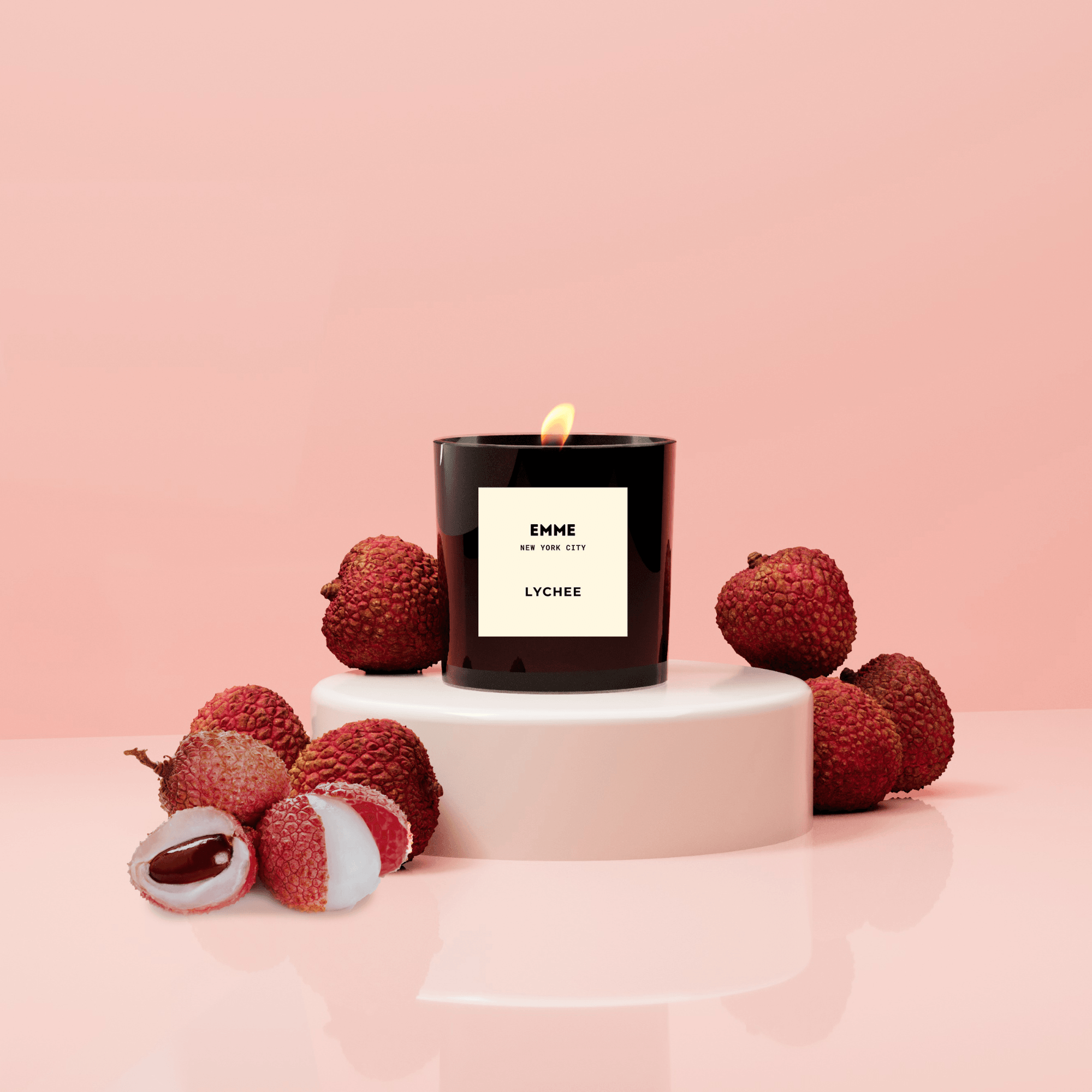 Lychee Candle Jar - Asian Skincare Toronto 