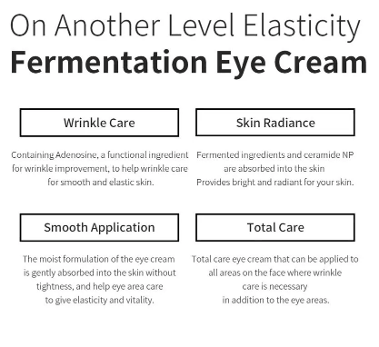 Fermentation Eye Cream Treatment - Asian Skincare Toronto 