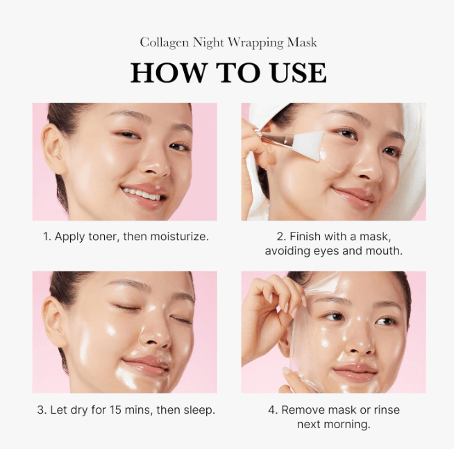 Collagen Night Wrapping Mask - Asian Skincare Toronto 