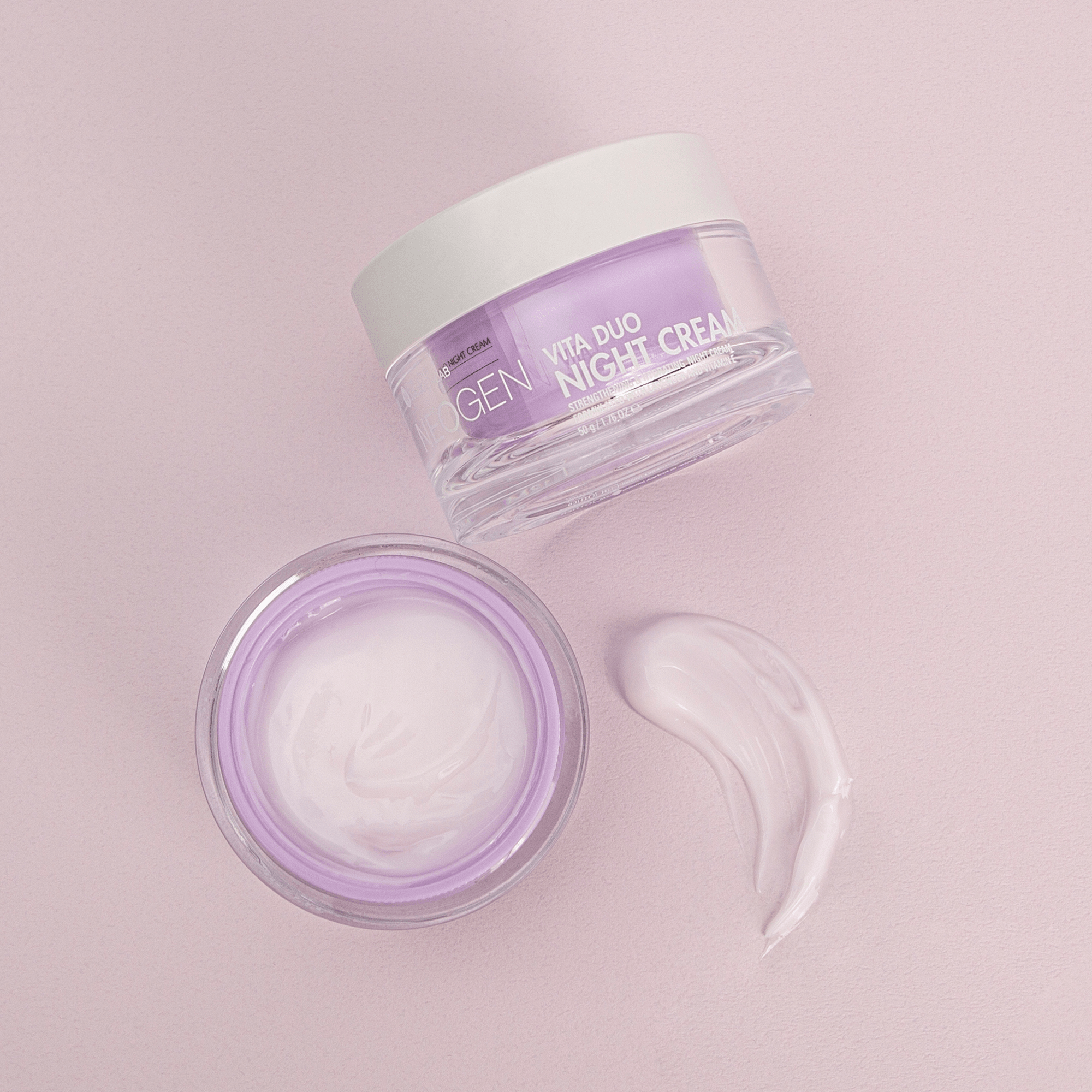 Vita Duo Night Cream Lavender Vitamin E - Asian Skincare Toronto 