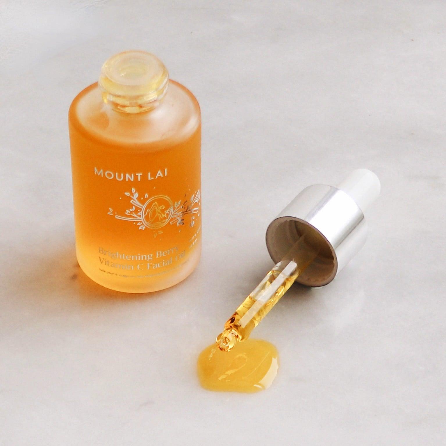 Brightening Berry Vitamin C Facial Oil - Asian Skincare Toronto 