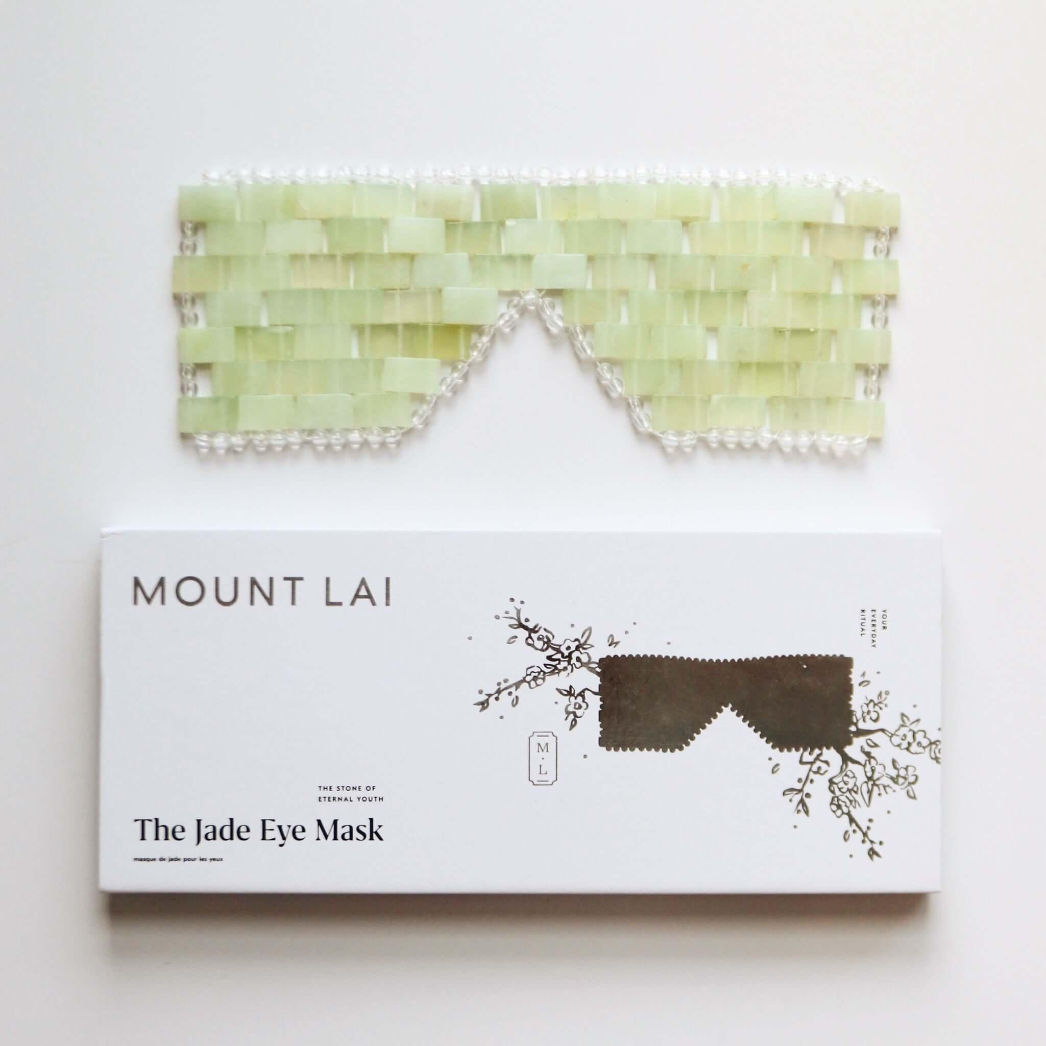 The Weighted Jade Eye Mask - Asian Skincare Toronto 