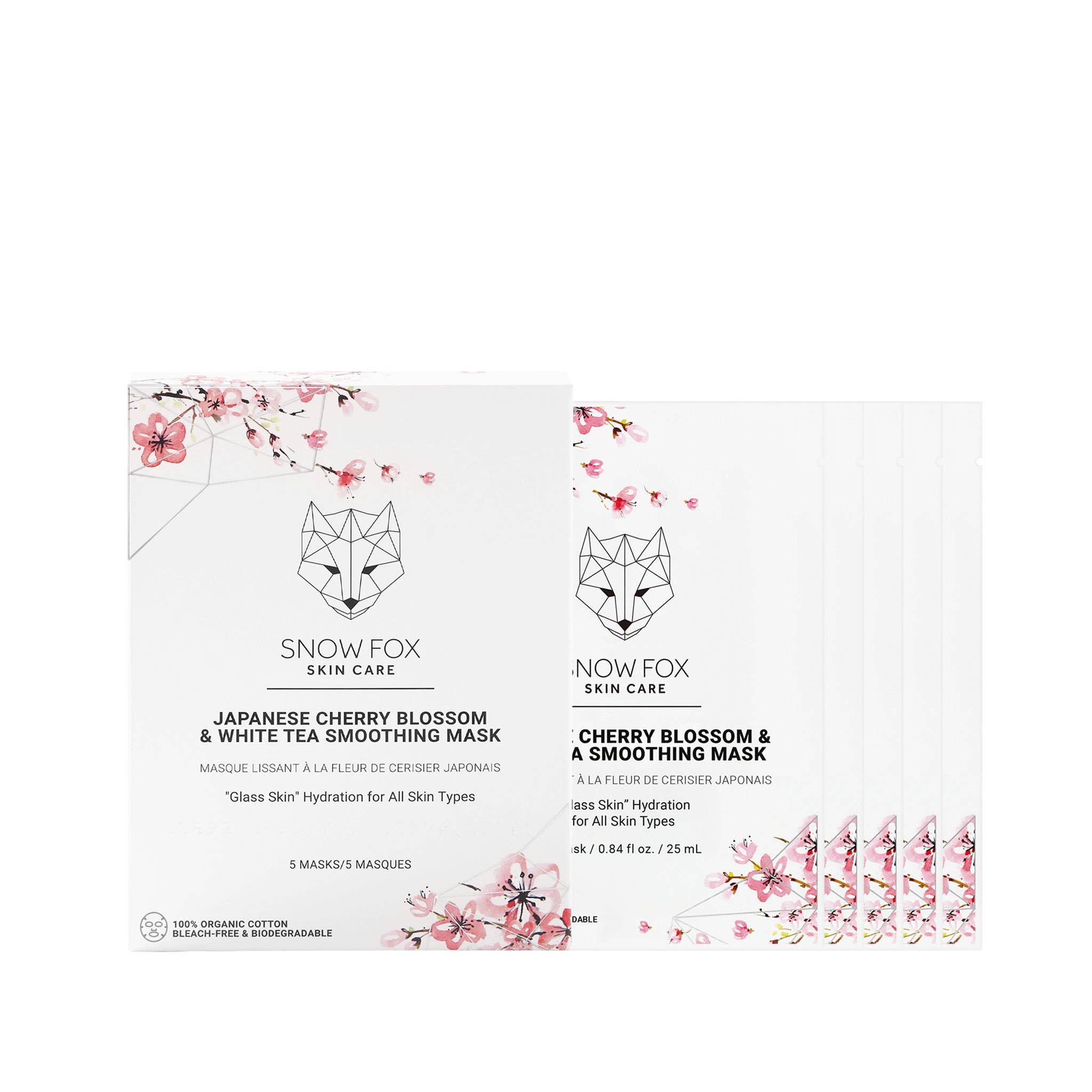 Japanese Cherry Blossom & White Tea Smoothing Mask - Asian Skincare Toronto 