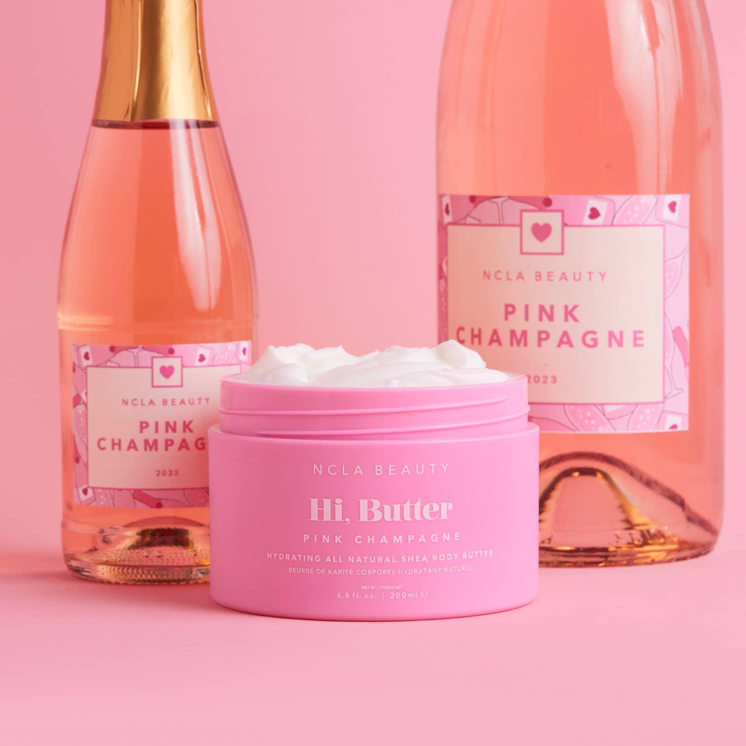 Hi, Butter All Natural Shea Body Butter - Pink Champagne - Asian Skincare Toronto 