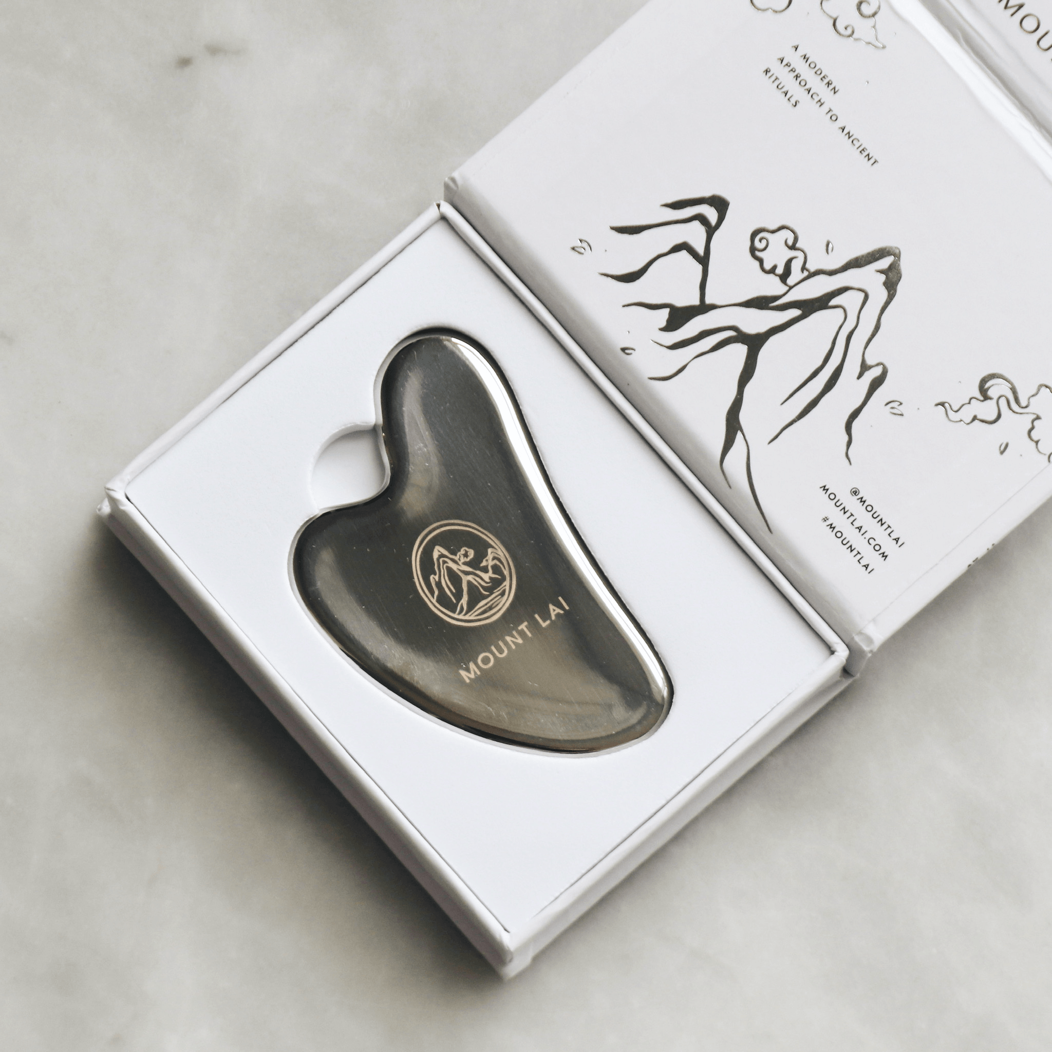 The Stainless Steel Gua Sha Facial Lifting Tool - Asian Skincare Toronto 