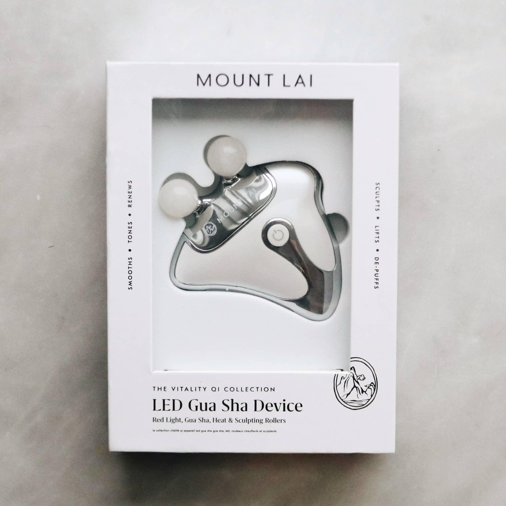 The Vitality Qi LED Gua Sha Device with Protective Pouch (LIMITED STOCK!) - Asian Skincare Toronto 