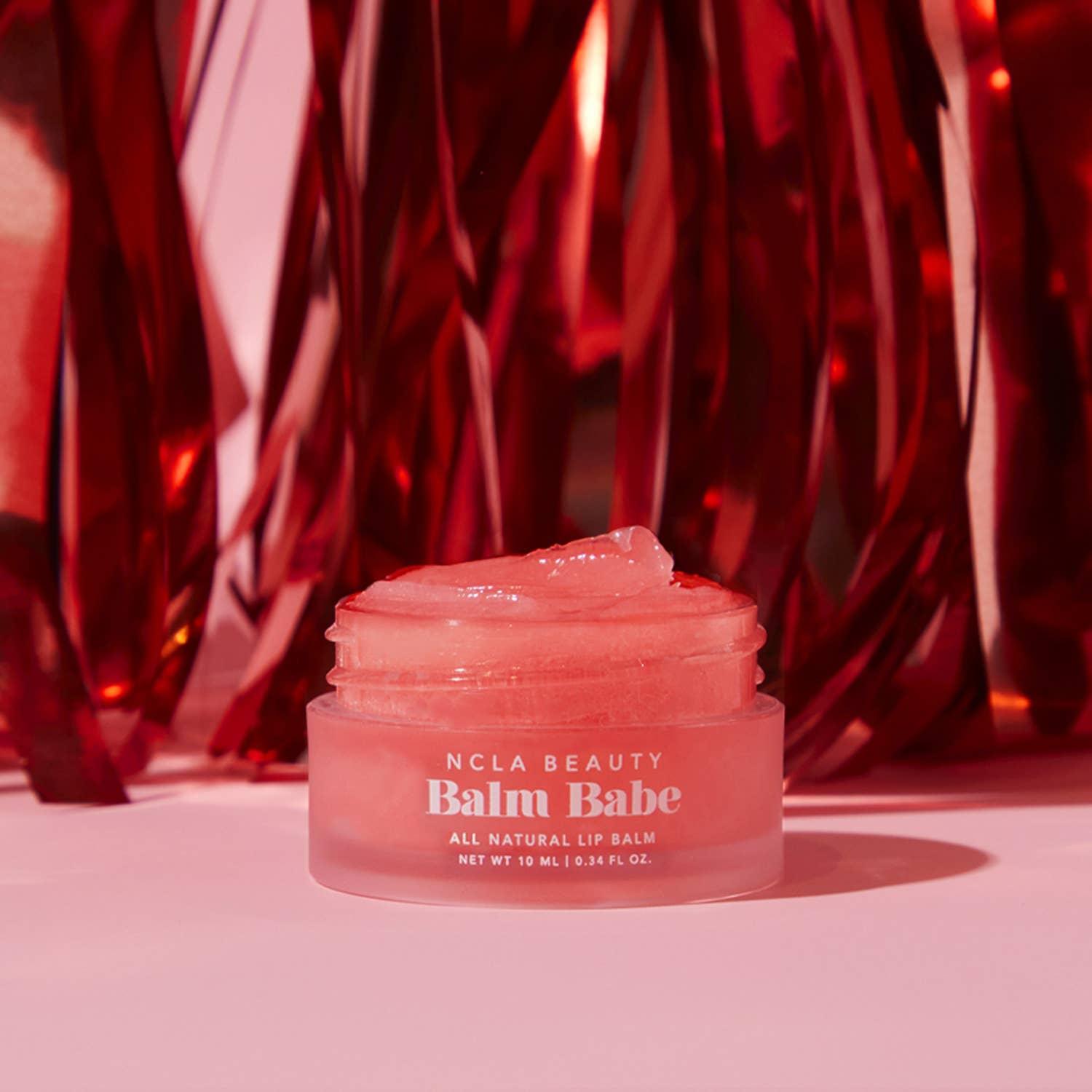 Balm Babe Pink Champagne Lip Balm - Asian Skincare Toronto 