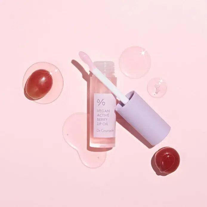 Vegan Active Berry Lip Oil - Asian Skincare Toronto 