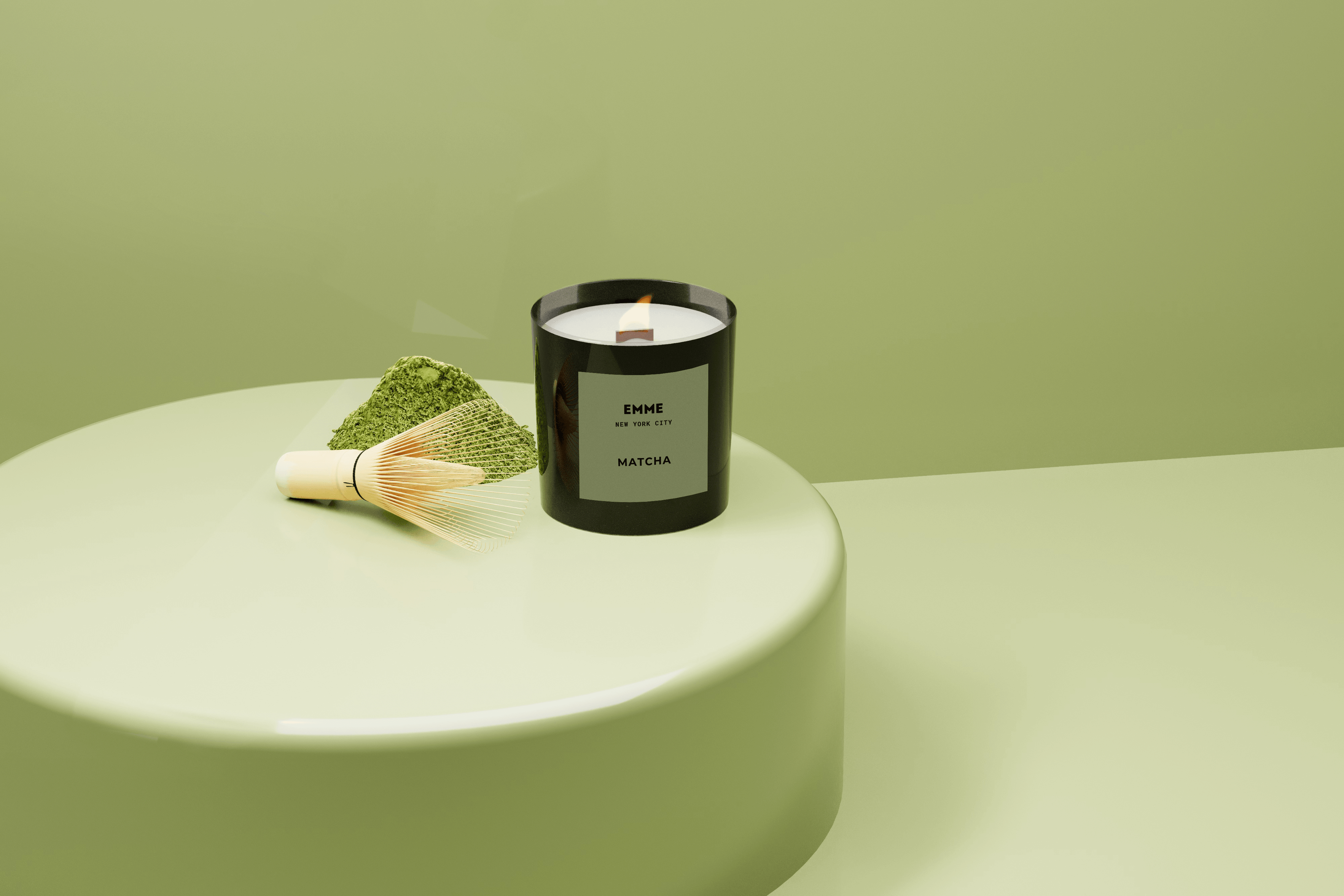 Matcha Candle Jar - Asian Skincare Toronto 